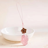 Rose Quartz Mobile Phone Lanyard - Attracts Love Luck